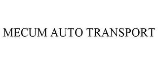 MECUM AUTO TRANSPORT trademark