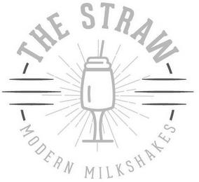 THE STRAW MODERN MILKSHAKES trademark