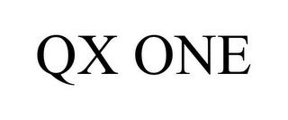 QX ONE trademark