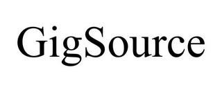 GIGSOURCE trademark