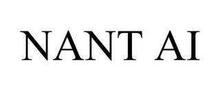 NANT AI trademark