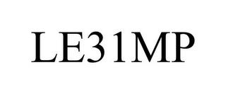 LE31MP trademark