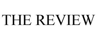 THE REVIEW trademark