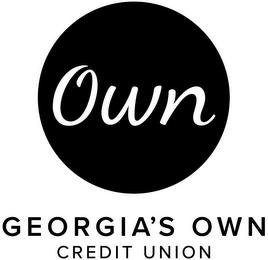 OWN GEORGIA'S OWN CREDIT UNION trademark