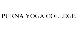 PURNA YOGA COLLEGE trademark