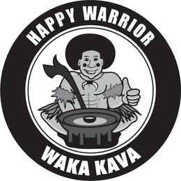 HAPPY WARRIOR WAKA KAVA trademark