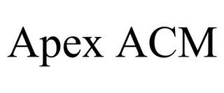 APEX ACM trademark