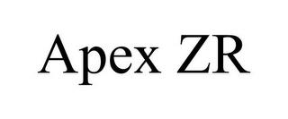 APEX ZR trademark