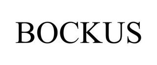 BOCKUS trademark