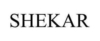 SHEKAR trademark