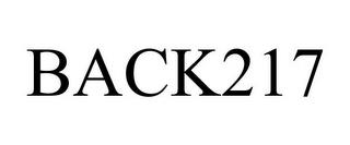 BACK217 trademark