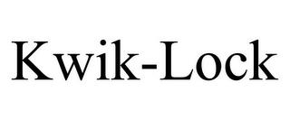 KWIK-LOCK trademark