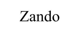 ZANDO trademark