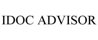 IDOC ADVISOR trademark