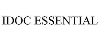 IDOC ESSENTIAL trademark