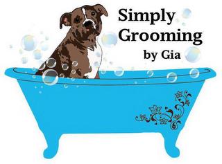 SIMPLY GROOMING BY GIA trademark