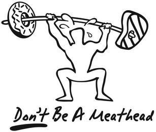 DON'T BE A MEATHEAD trademark