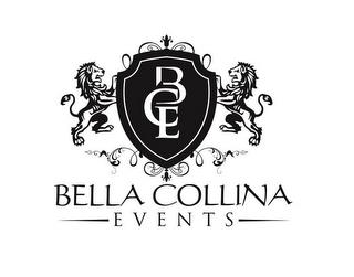 BCE BELLA COLLINA EVENTS trademark