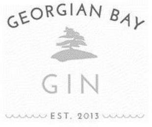 GEORGIAN BAY GIN EST. 2013 trademark