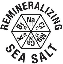 REMINERALIZING SEA SALT NA 11 CL 17 MG 12 CA 20 K 19 BR 352 CA 20 K 19 BR 35 trademark