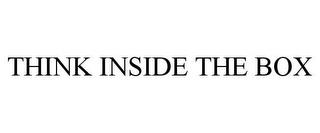 THINK INSIDE THE BOX trademark