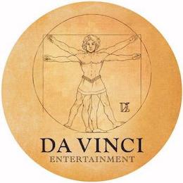 DA VINCI ENTERTAINMENT DVE trademark