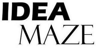 IDEA MAZE trademark