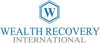 W WEALTH RECOVERY INTERNATIONAL trademark