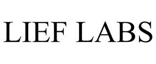 LIEF LABS trademark