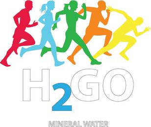 H2GO MINERAL WATER trademark