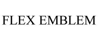 FLEX EMBLEM trademark