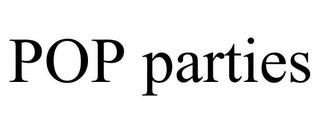 POP PARTIES trademark