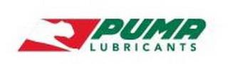 PUMA LUBRICANTS trademark