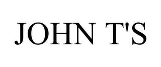 JOHN T'S trademark