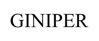 GINIPER trademark