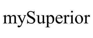 MYSUPERIOR trademark