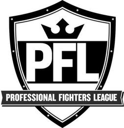 PFL PROFESSIONAL FIGHTERS LEAGUE trademark