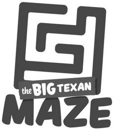 THE BIG TEXAN MAZE trademark