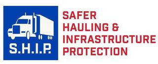 S.H.I.P. SAFER HAULING & INFRASTRUCTUREPROTECTION trademark