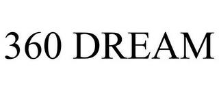 360 DREAM trademark