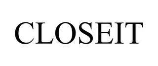 CLOSEIT trademark