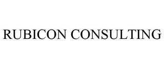 RUBICON CONSULTING trademark