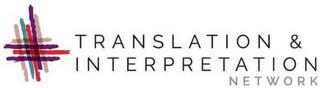 TRANSLATION & INTERPRETATION NETWORK trademark