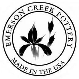 EMERSON CREEK POTTERY MADE IN THE USA trademark