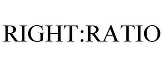 RIGHT:RATIO trademark