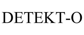 DETEKT-O trademark