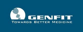 GENFIT TOWARDS BETTER MEDICINE trademark