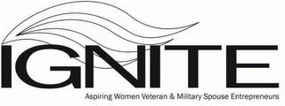 IGNITE ASPIRING WOMEN VETERAN & MILITARY SPOUSE ENTREPRENEURS trademark