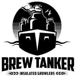 BREW TANKER INSULATED GROWLERS trademark