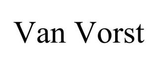 VAN VORST trademark